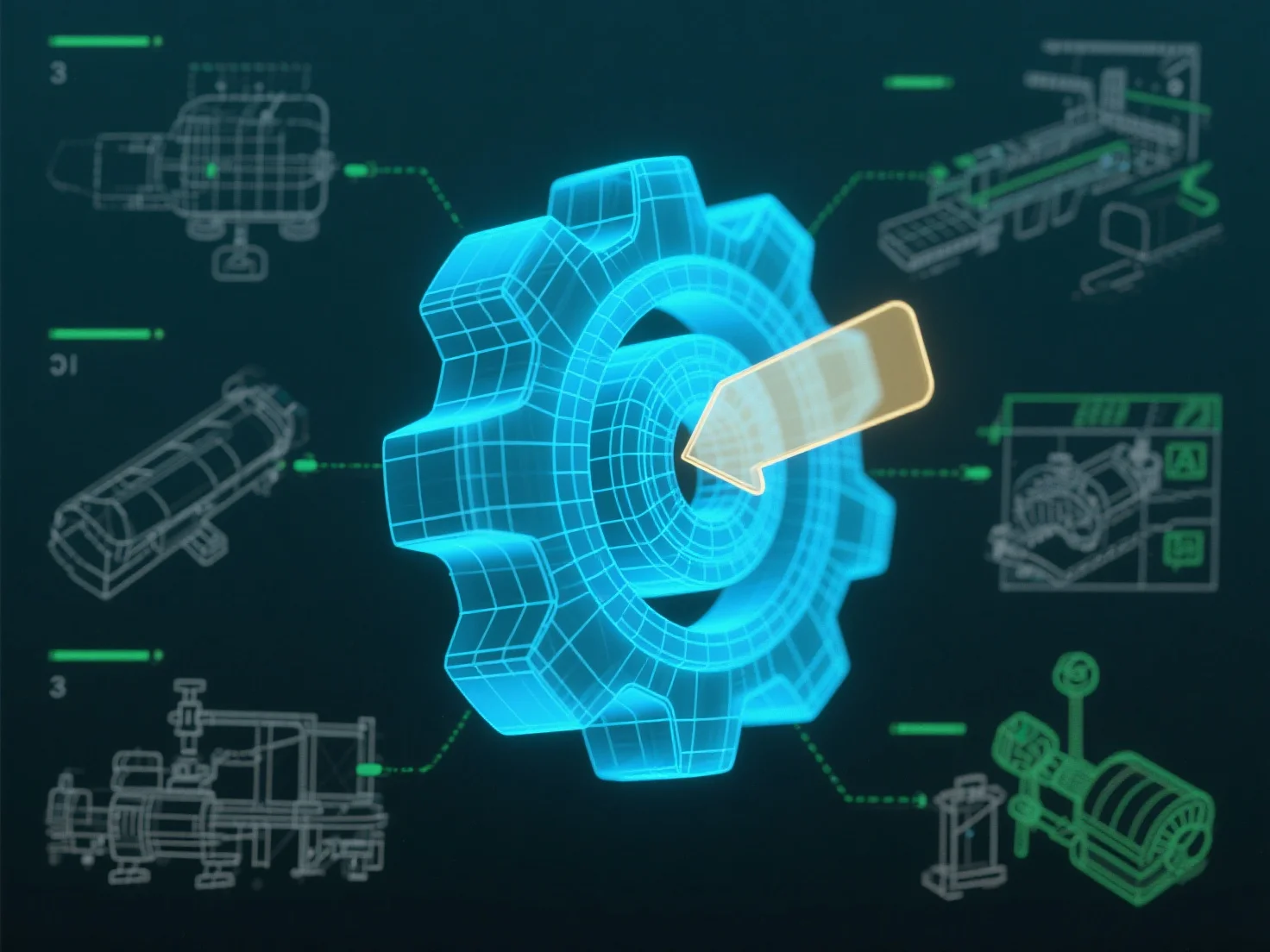 How do 3D models help in visualizing the manufacturing process?