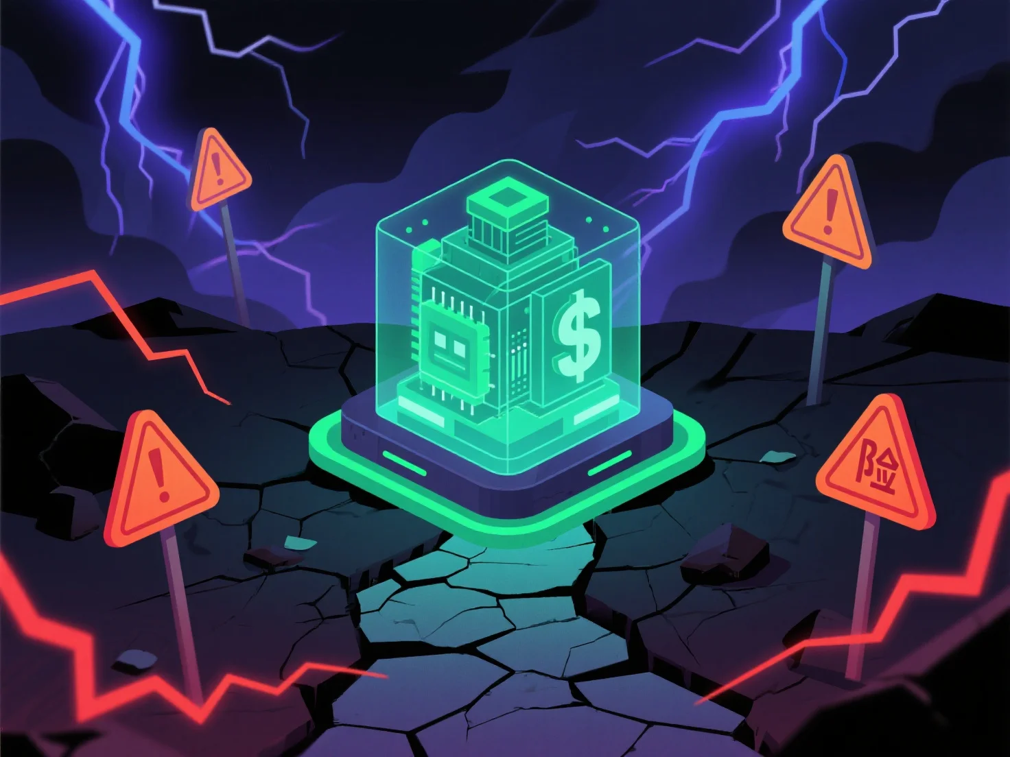 What financial risks exist in large 3D technology investments?