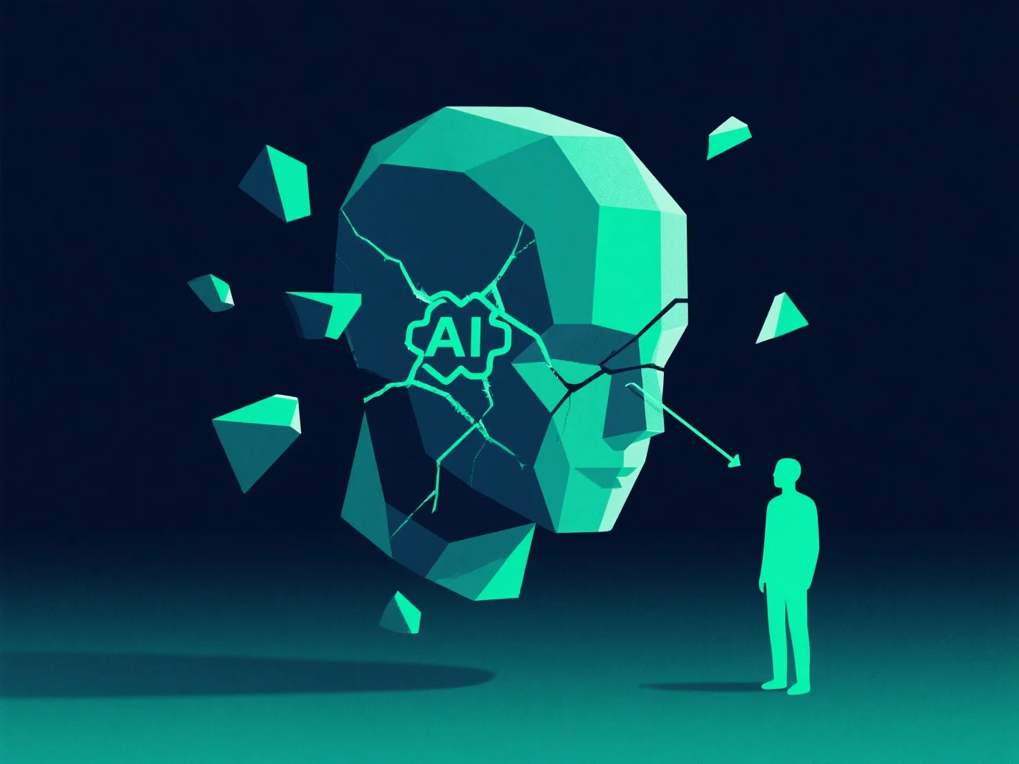 What risks are associated with AI dependency in 3D creation?