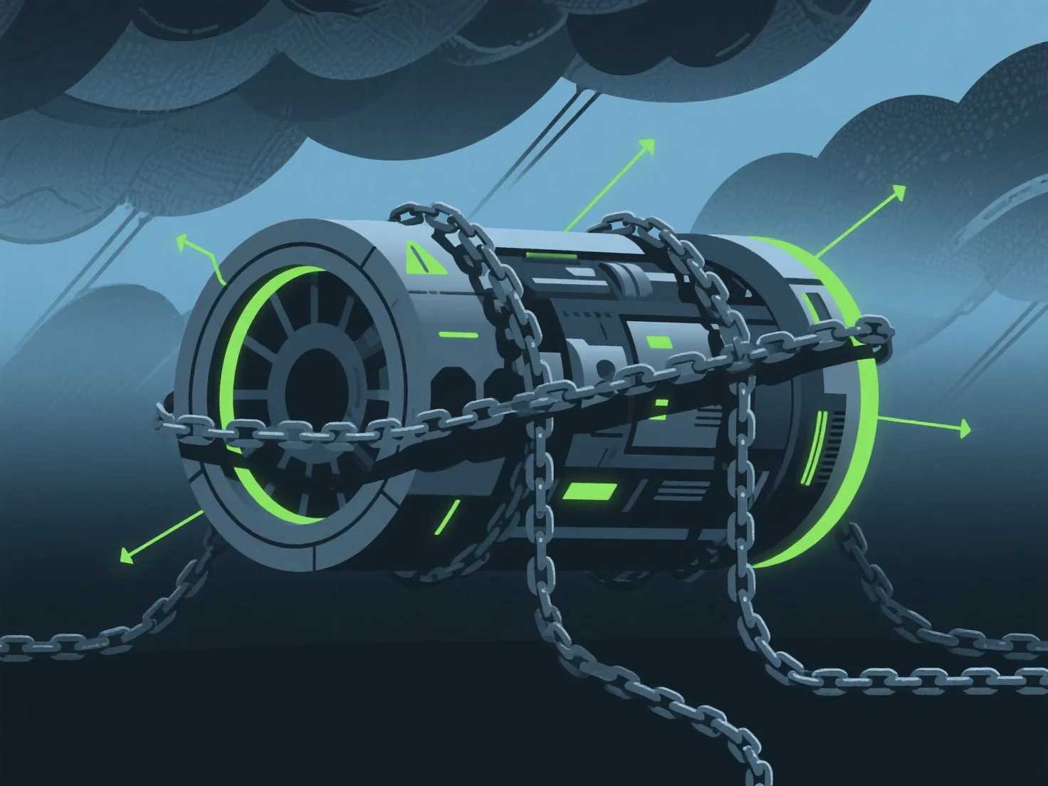 What risks exist in long-term reliance on proprietary engines?