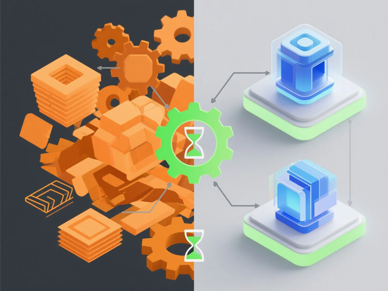 How does iteration frequency affect time costs in 3D modeling workflows?