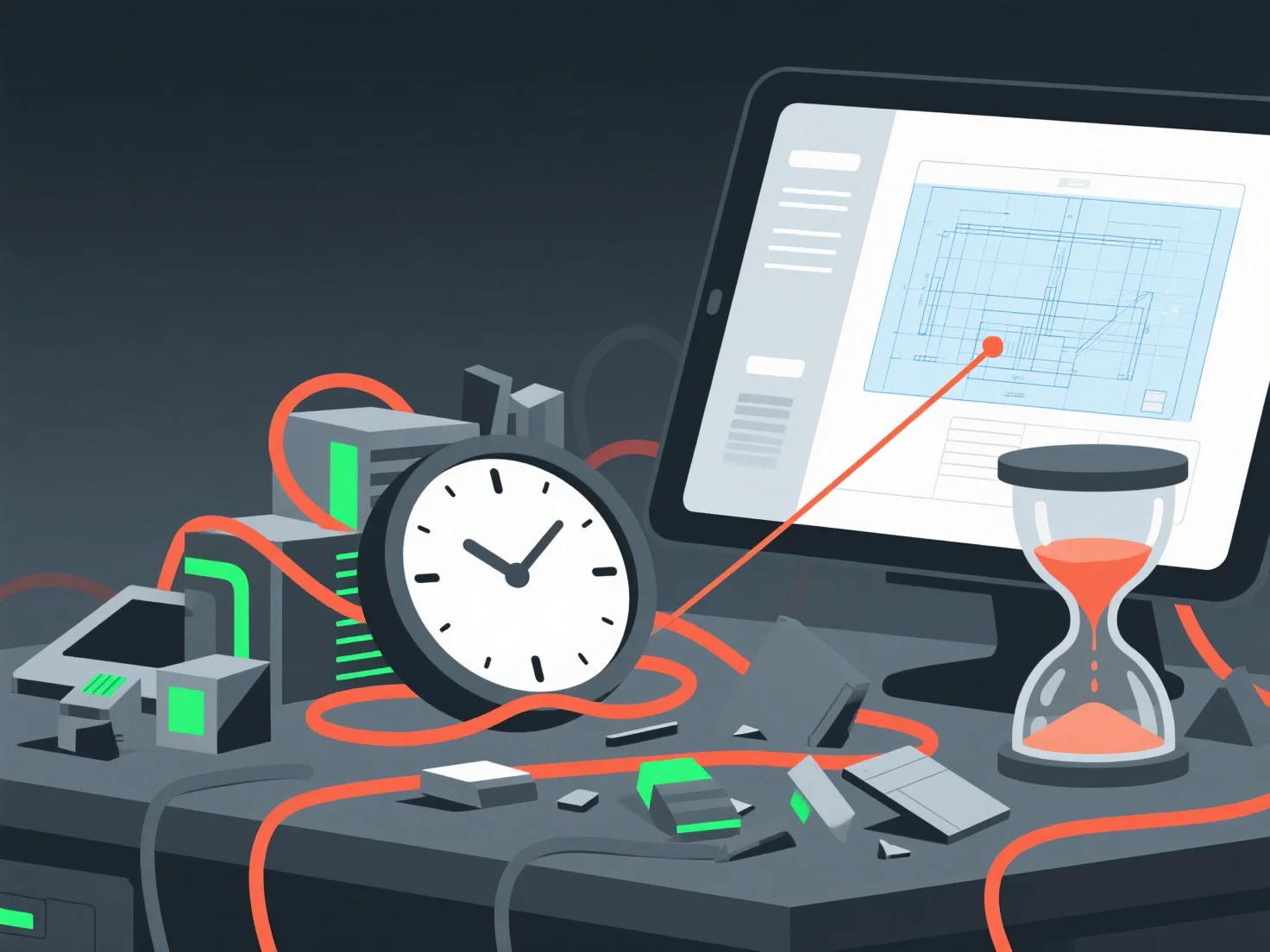 How does poor planning increase time waste in 3D modeling?