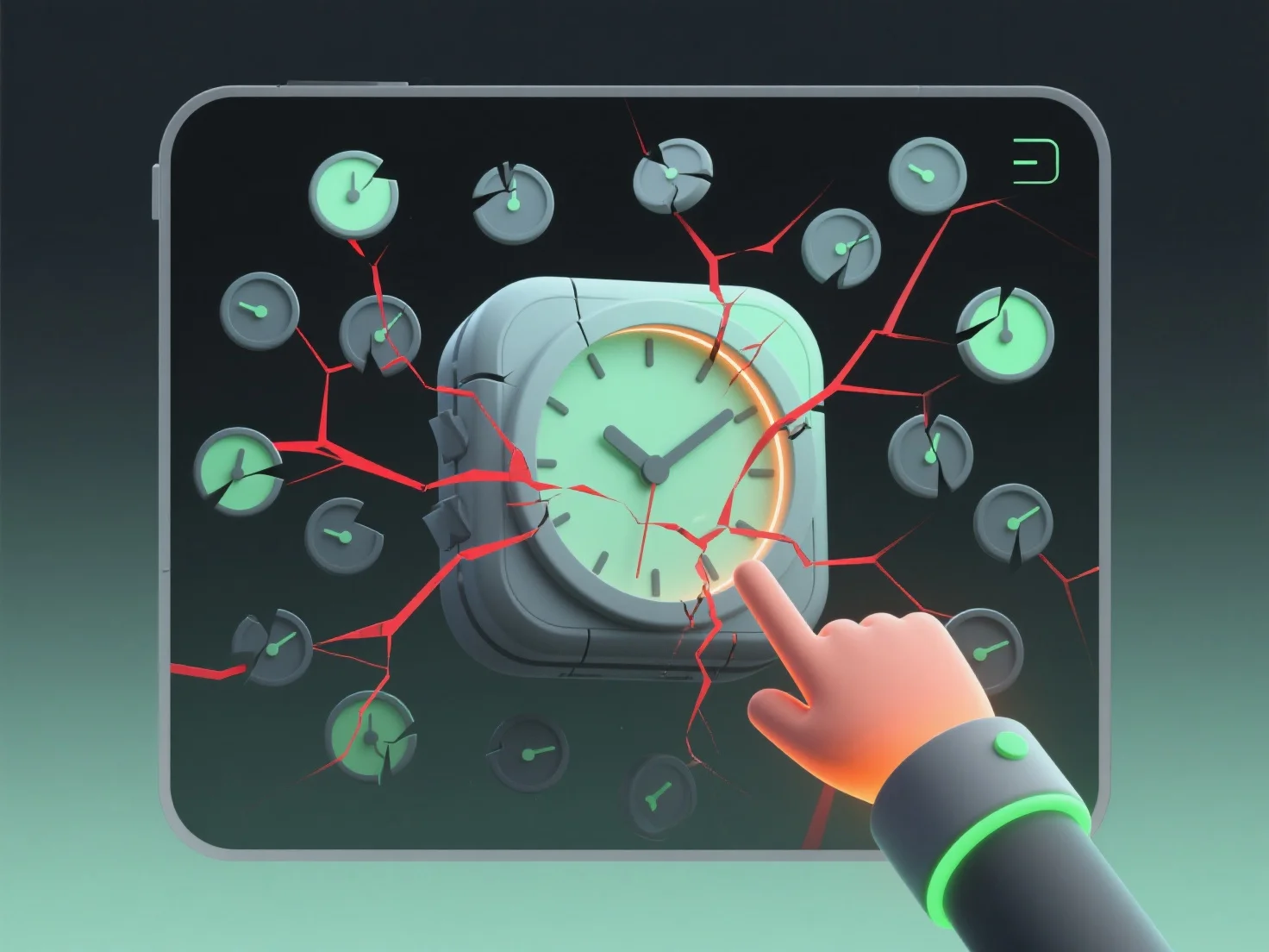 How do rushed deadlines affect efficiency in 3D modeling?