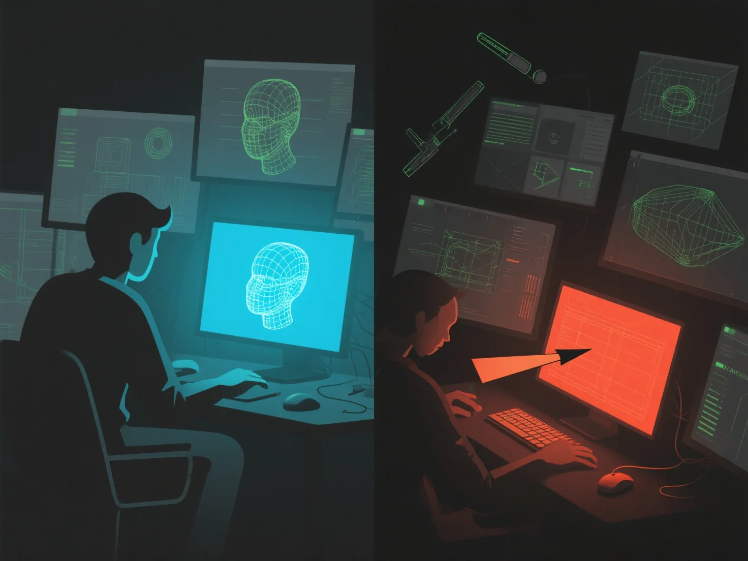 How does multitasking affect productivity of 3D artists?