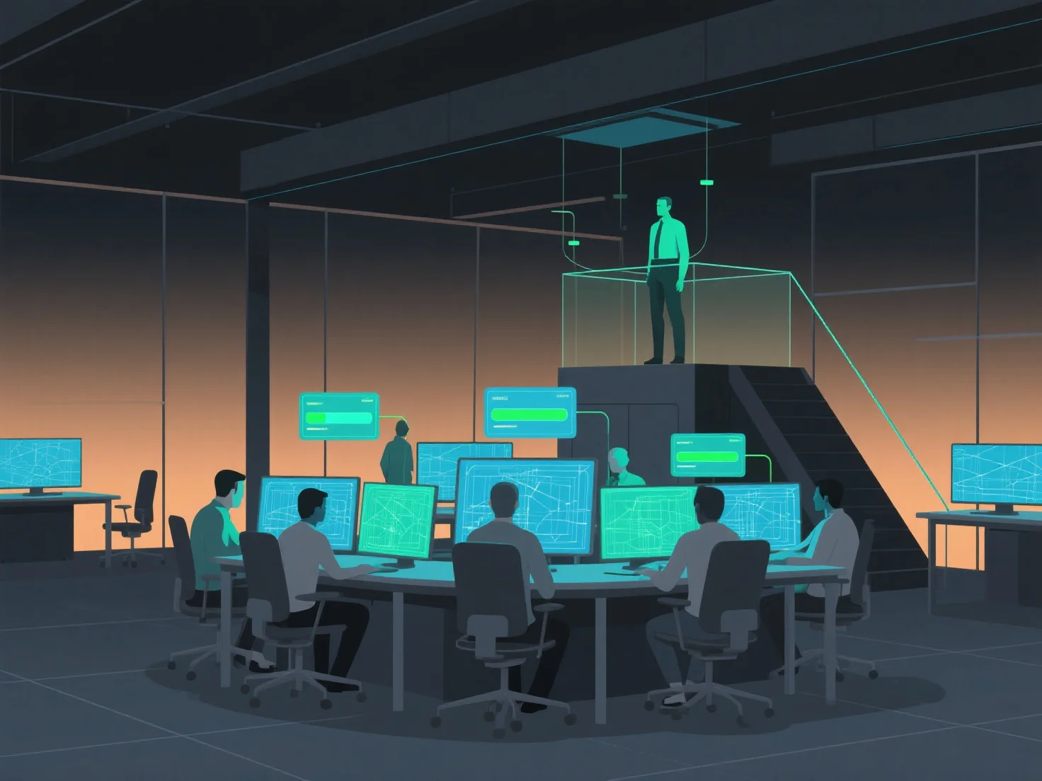 How does supervision overhead affect 3D team productivity?