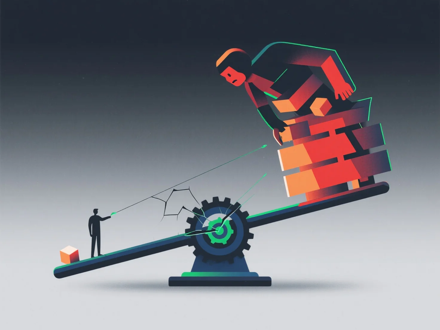 How does workload imbalance affect efficiency in 3D teams?