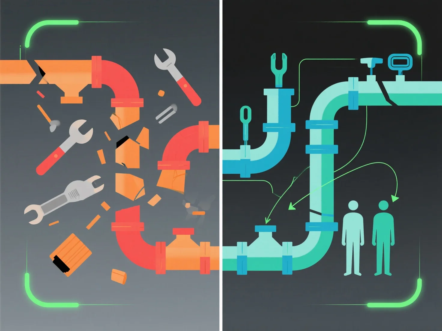 How does team maturity affect predictability in 3D pipelines?