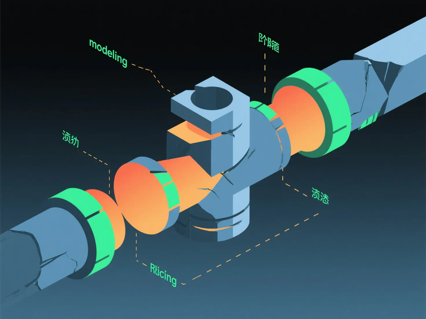 How does task handoff cause productivity loss in 3D pipelines?