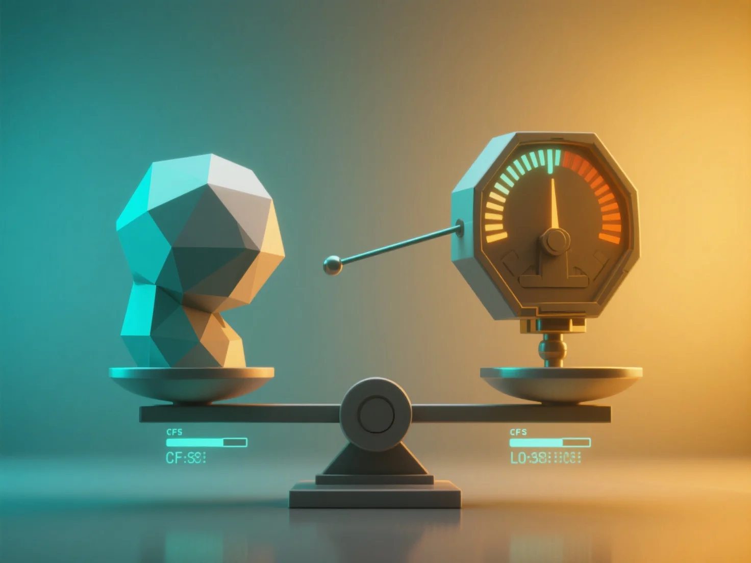 How do performance constraints affect 3D asset quality decisions?