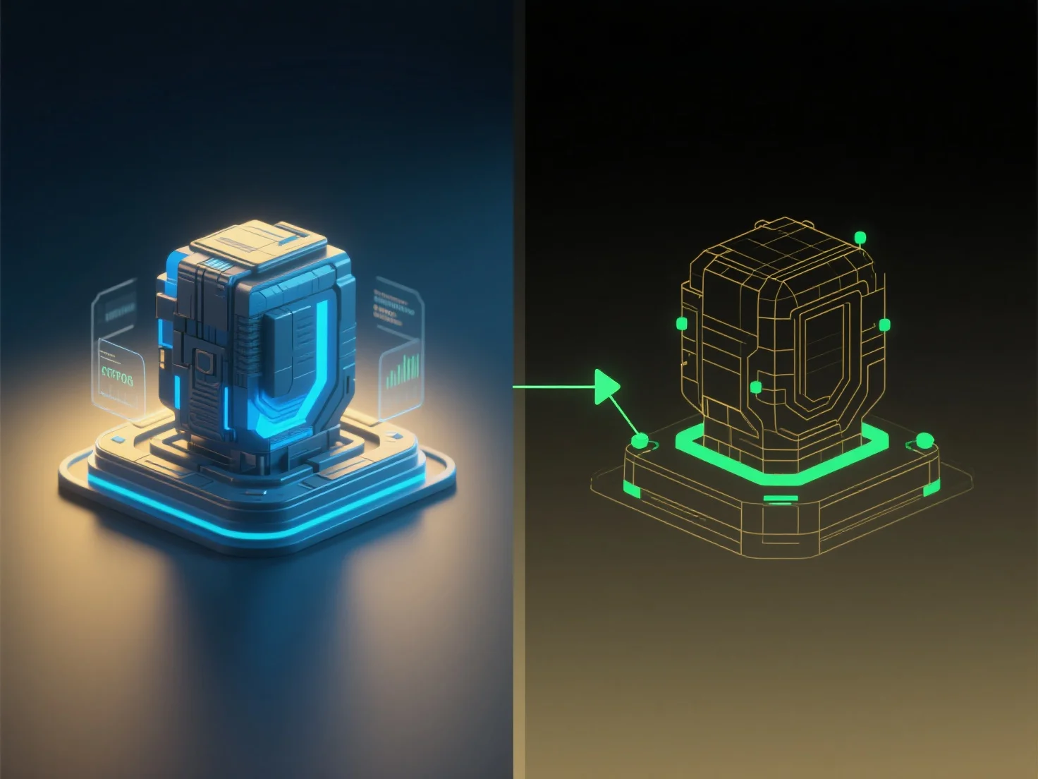 How does real-time rendering shift quality-efficiency balance in 3D?
