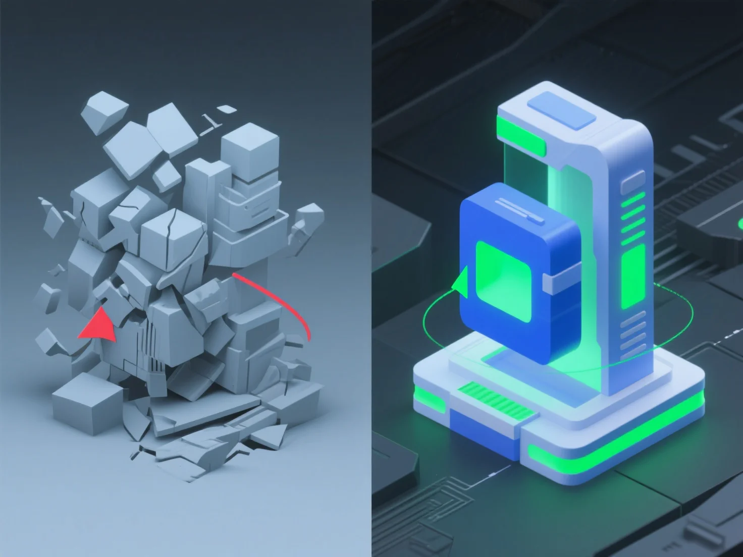 How do late-stage quality upgrades affect efficiency in 3D projects?