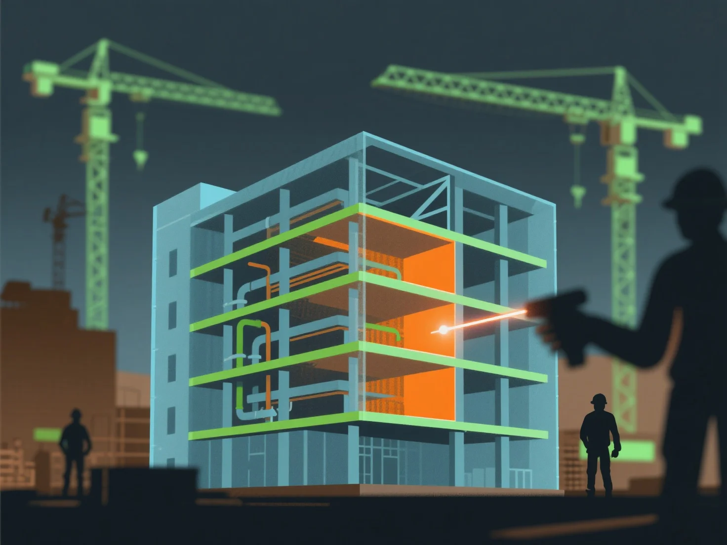 How does 3D modeling help in preparing for project implementation?