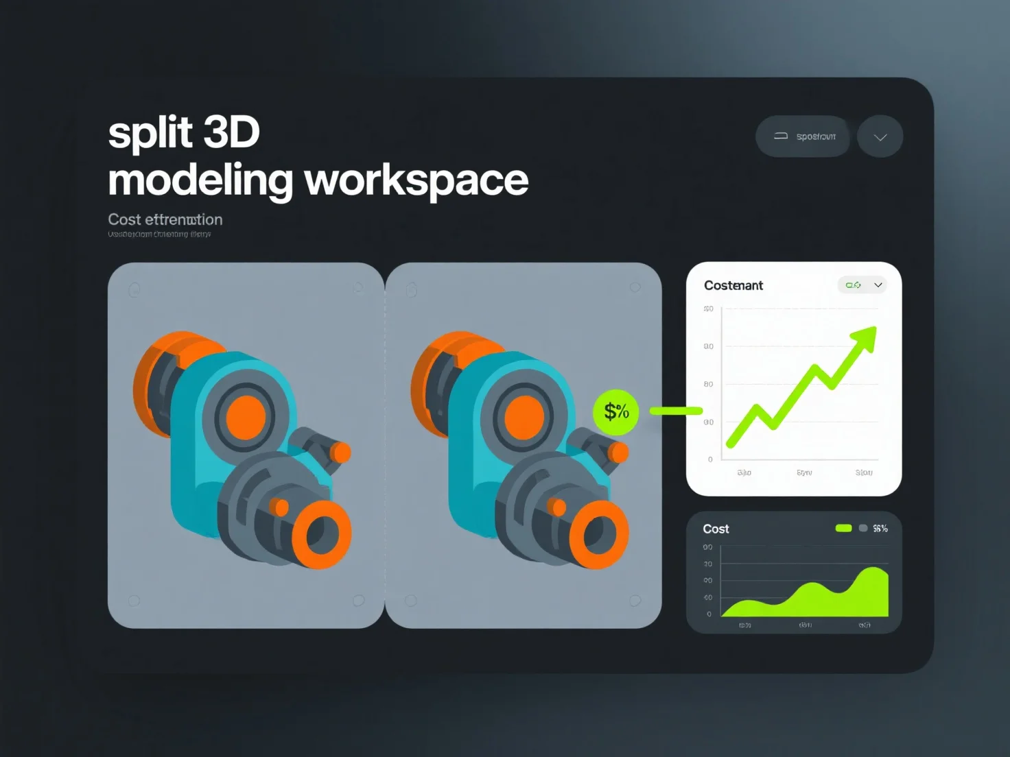 How does reuse change cost estimation models in 3D production?