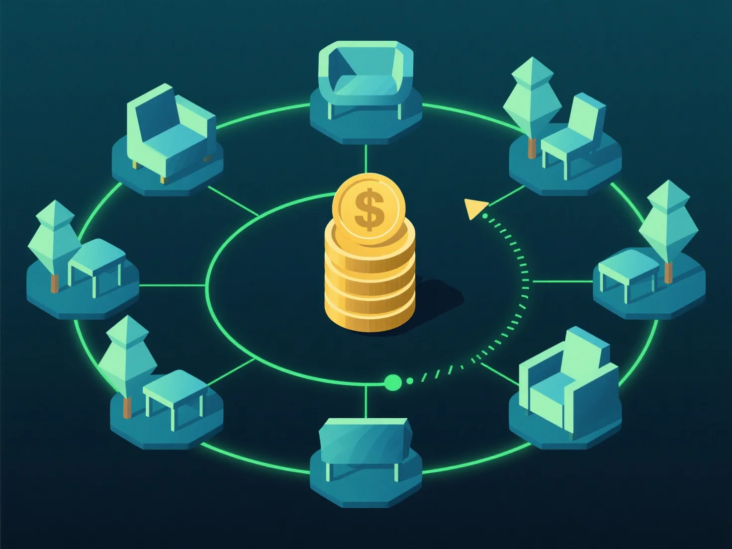 How does 3D asset reuse impact long-term cost savings?