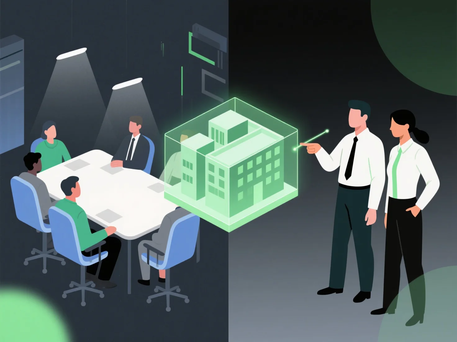 How does 3D visualization reduce communication cost?