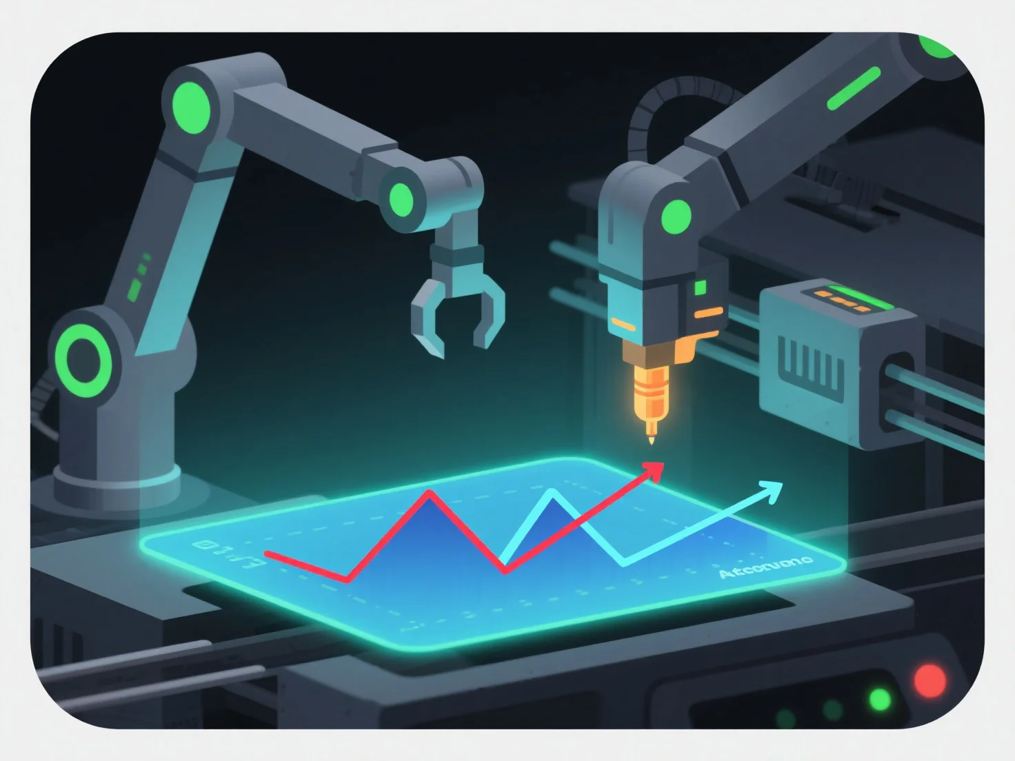 How does automation shift break-even points for 3D systems?