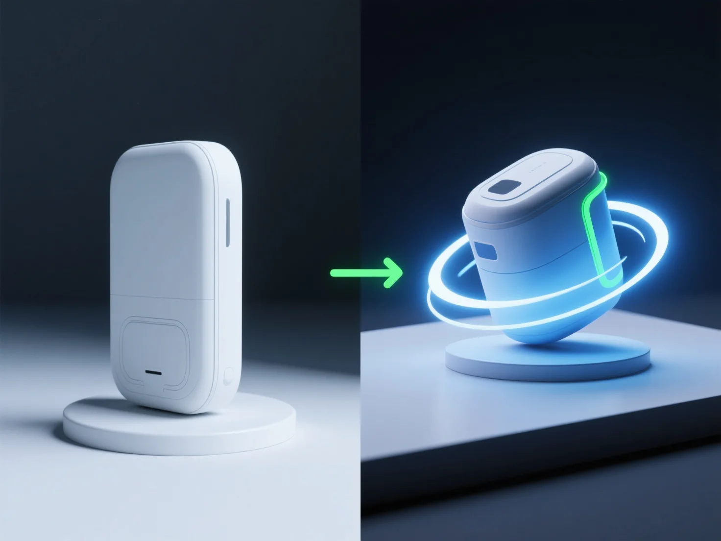 What are the advantages of 360° 3D model views over standard renders?