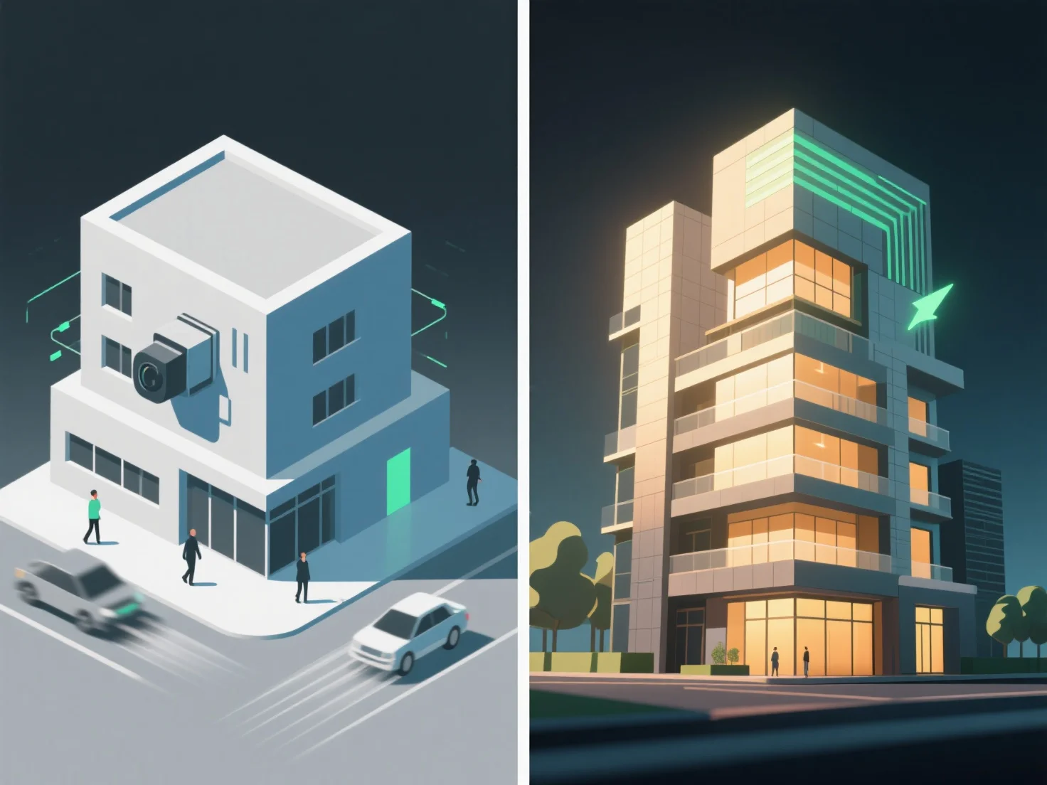 How do real-time 3D engines compare to offline renderers for presentation?