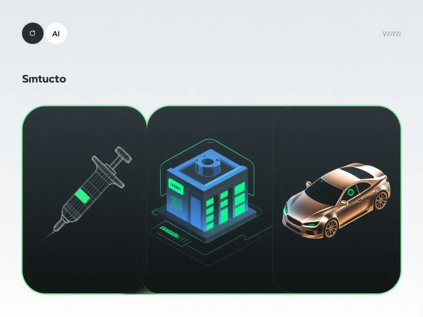 How do different 3D presentation forms perform across industries?