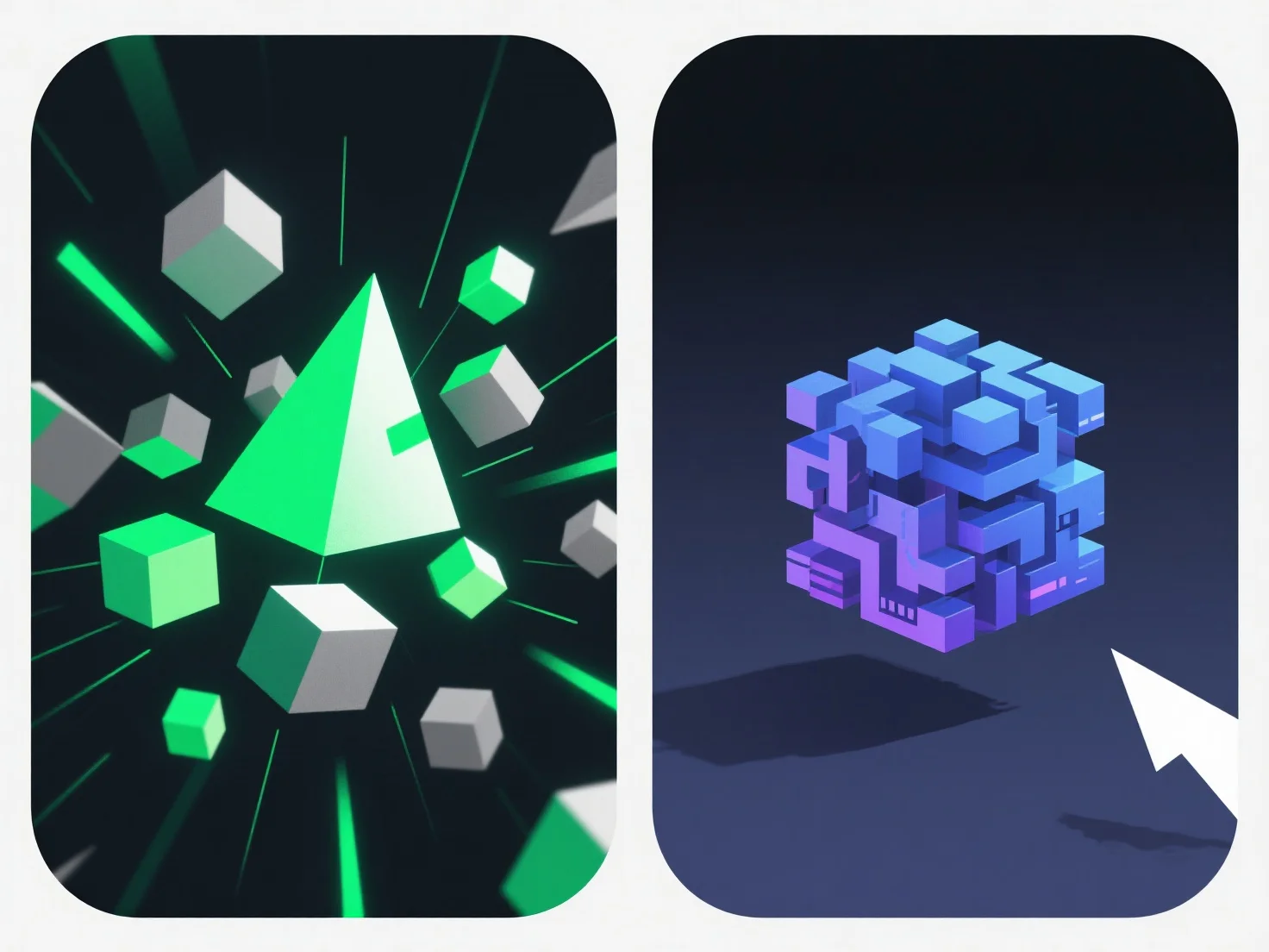 How do 3D solutions adapt to short-form versus long-form content scenarios?