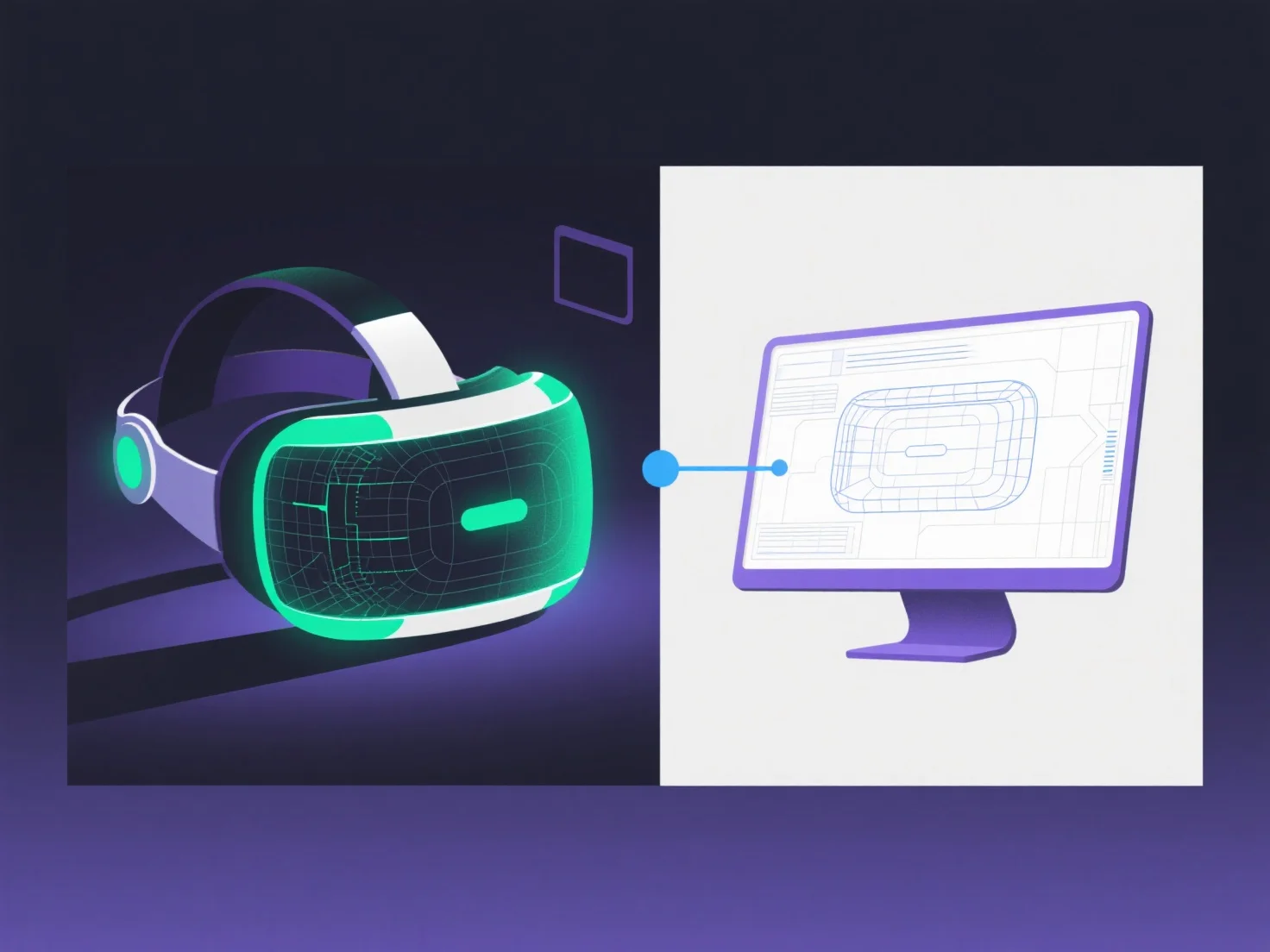 How do 3D models adapt to immersive versus non-immersive environments?