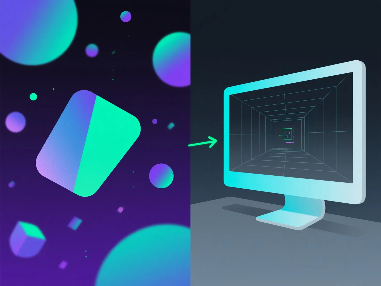 How does AR/VR 3D implementation compare to standard web 3D?