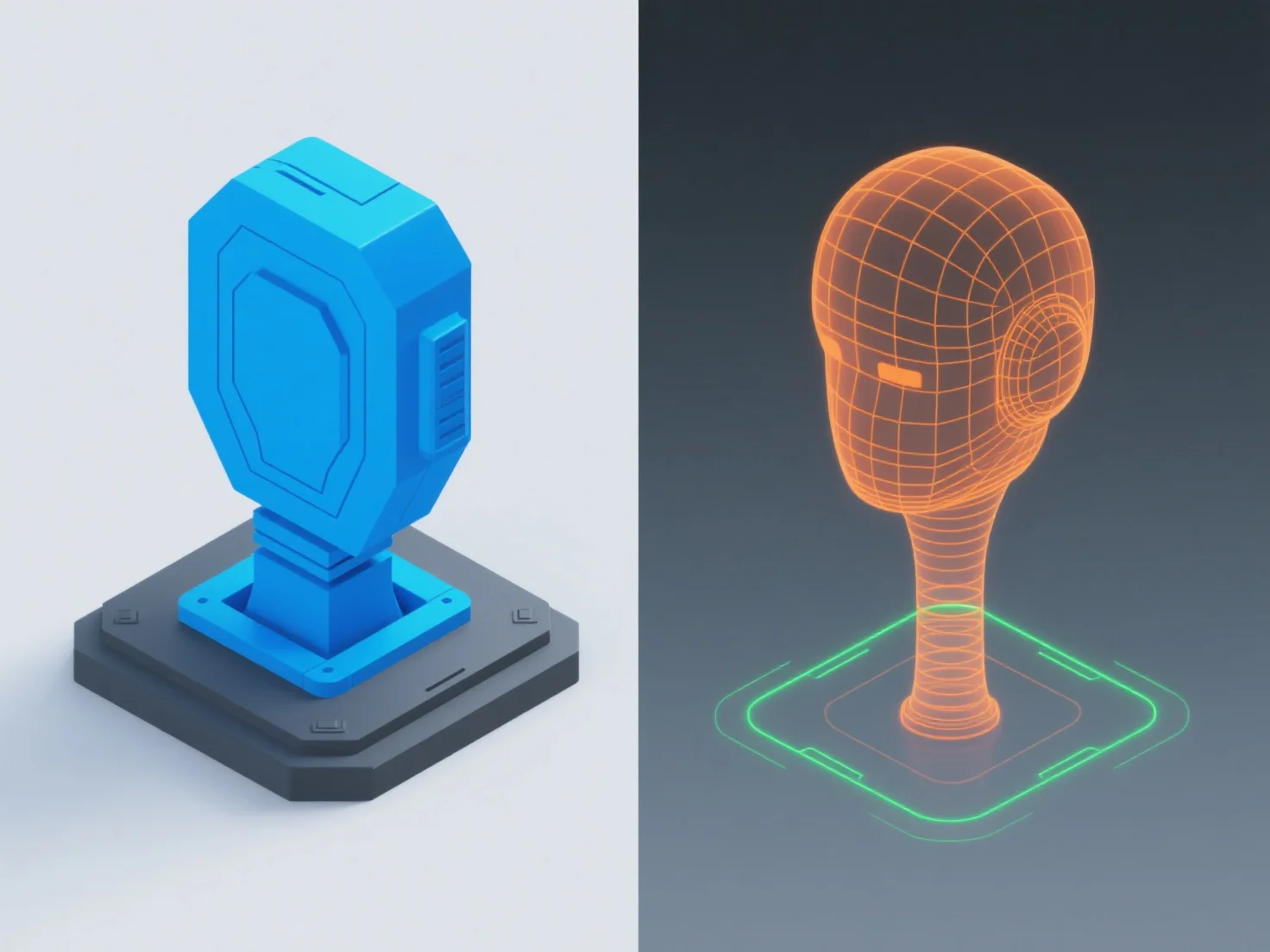 Bagaimana solusi 3D dengan kualitas tinggi dibandingkan dengan yang ringan dalam hal stabilitas?