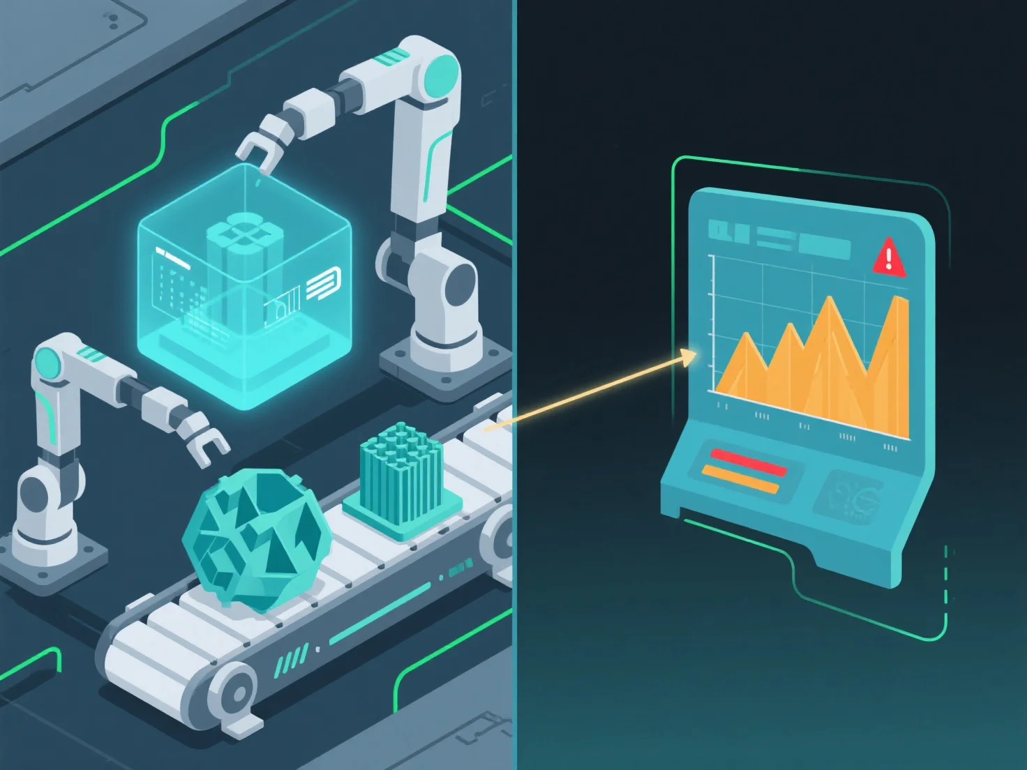 How does automation in 3D production affect control risk?