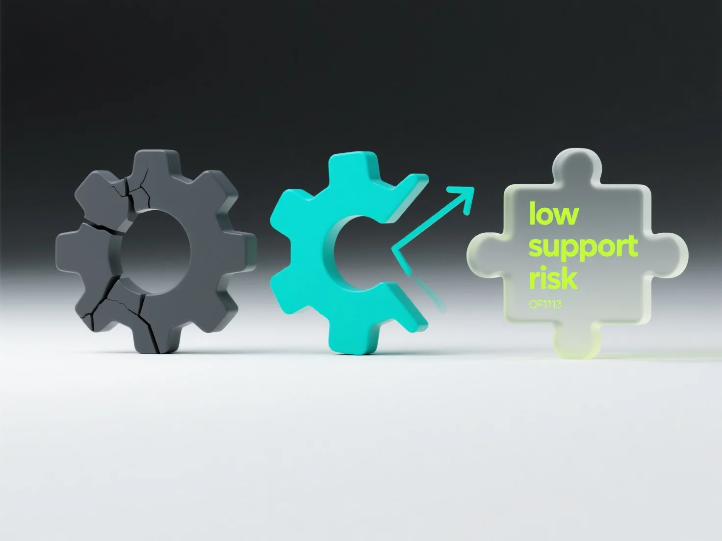 How do open-source 3D solutions compare in support risk?