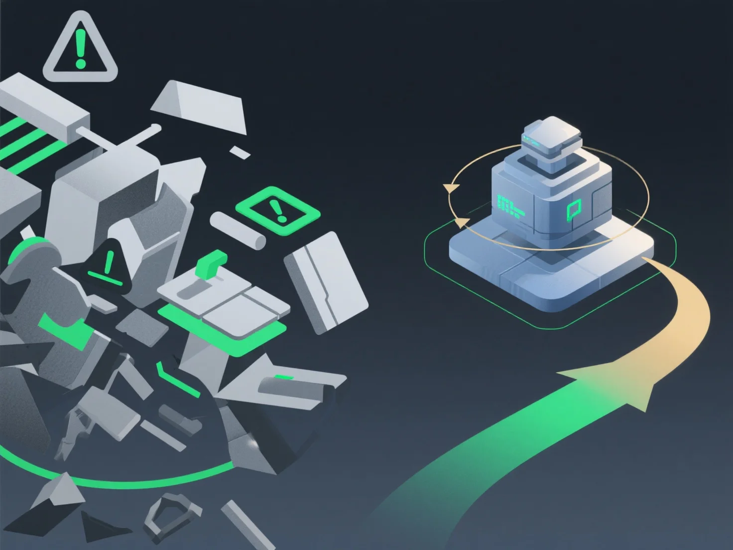 How does 3D workflow maturity influence failure risk?