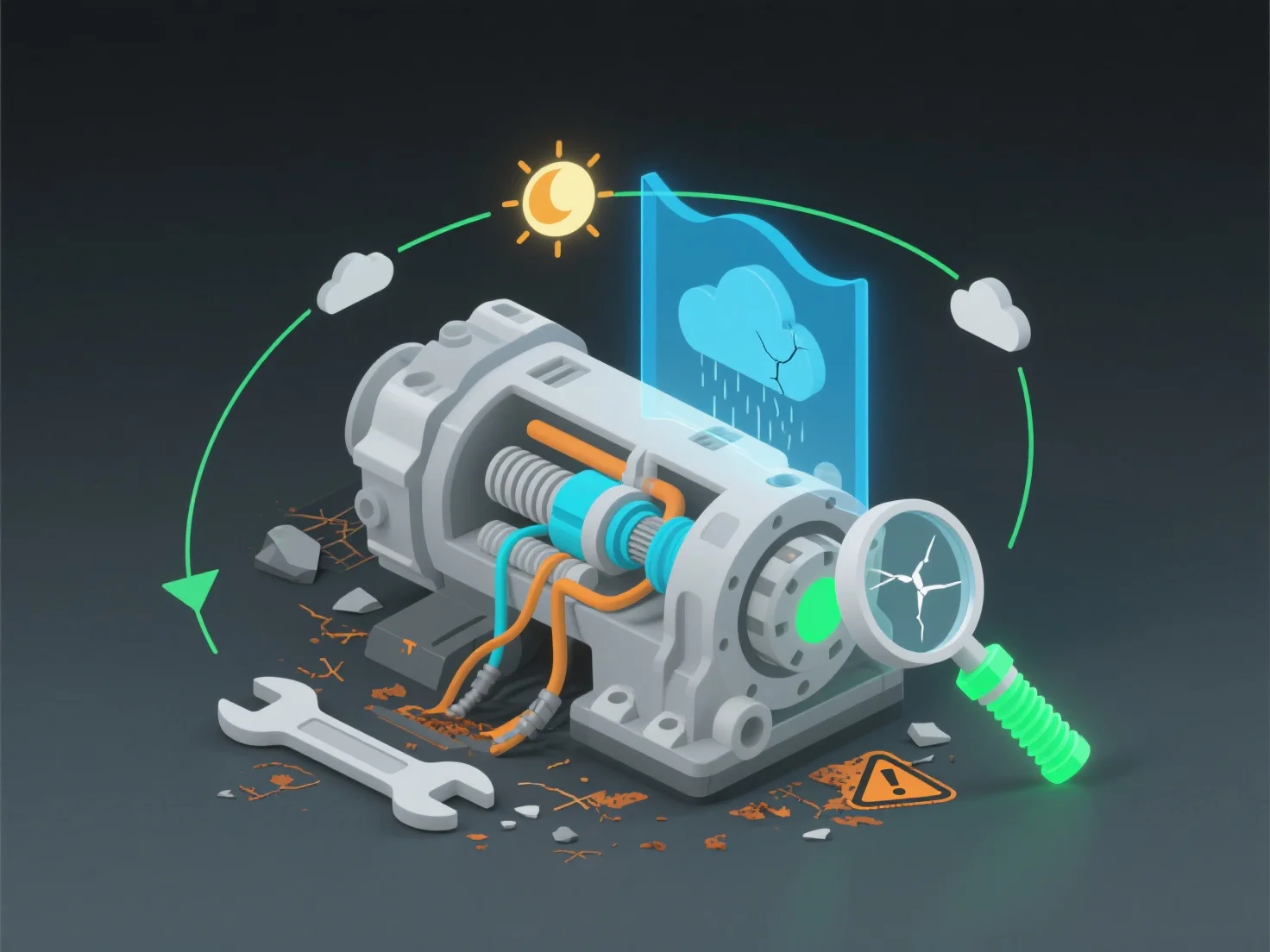 How does long-term 3D asset maintenance affect risk exposure?
