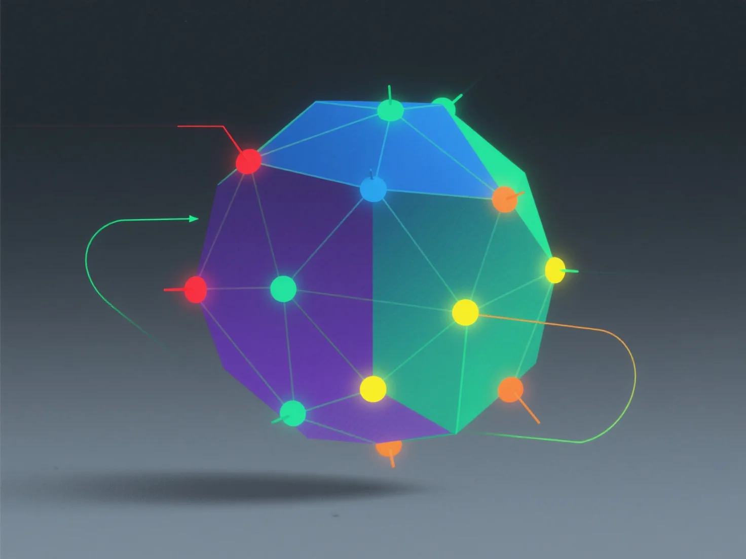How do vertex colors work in 3D assets?