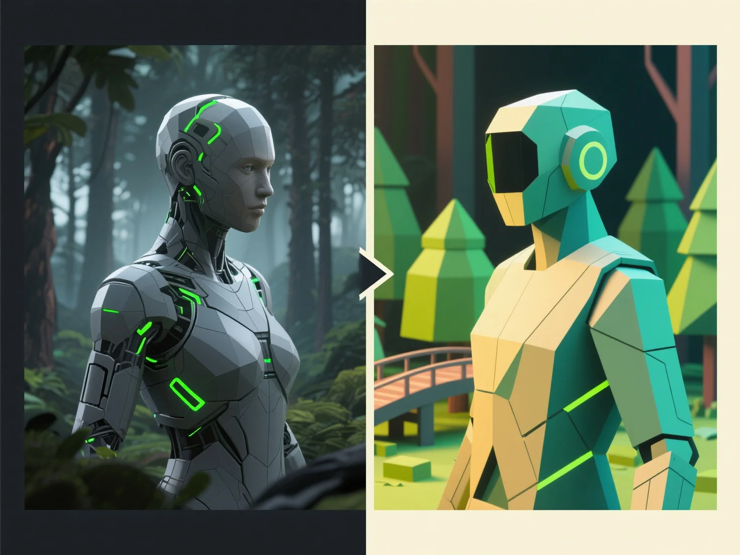 How does the 3D asset creation process differ between industries (e.g., games vs. films)?