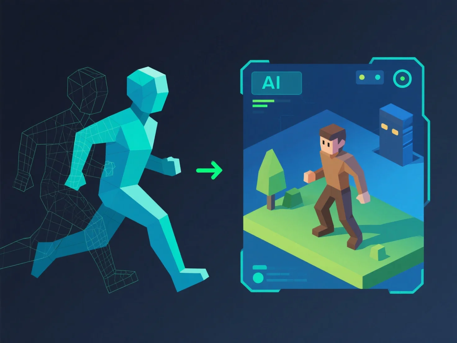 How do 3D models get integrated into game engines for real-time use?