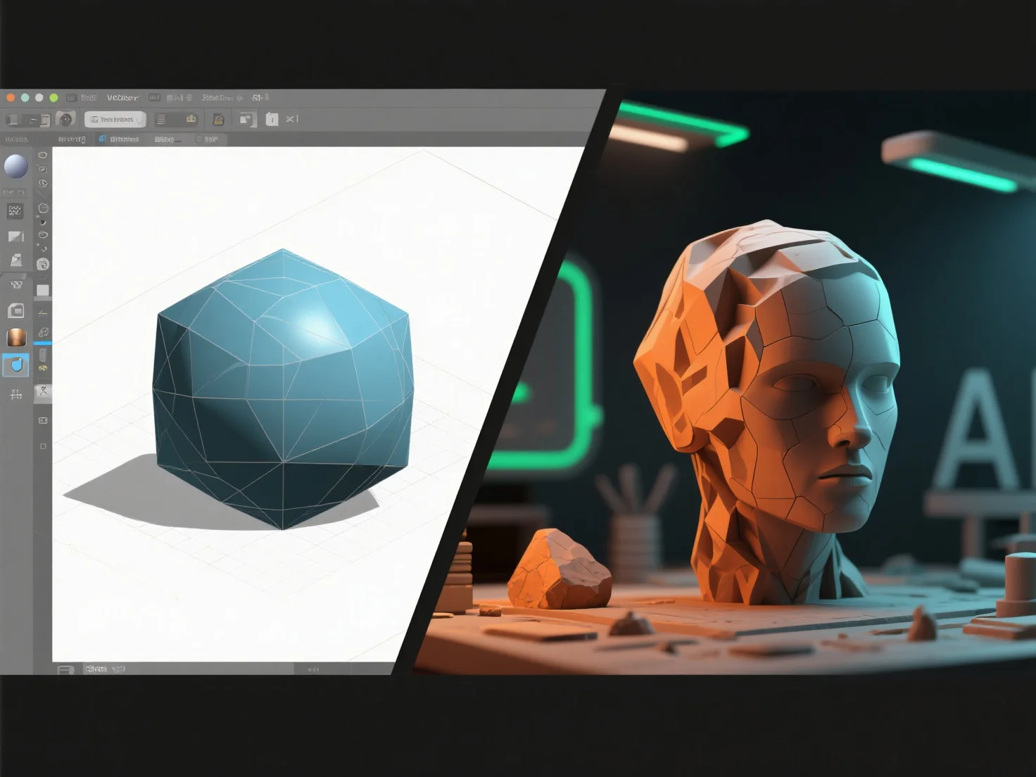 What are the strengths of Modo compared to Blender for 3D asset creation?