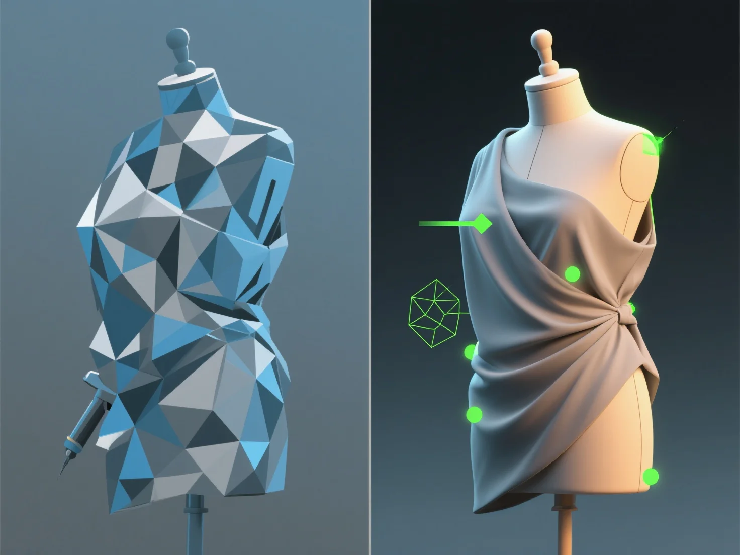 How does Marvelous Designer handle 3D clothing simulations compared to traditional tools?