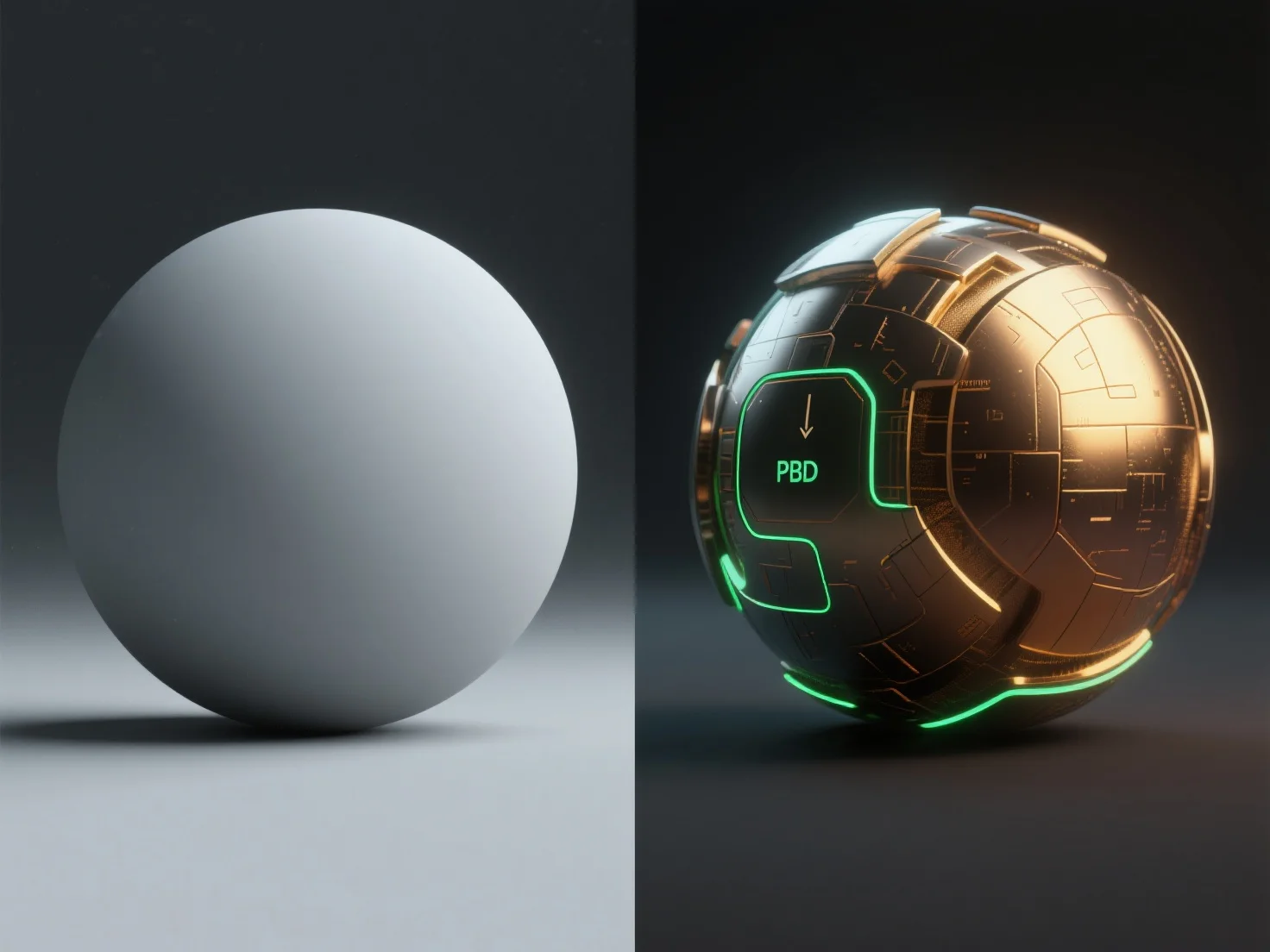 How does PBR (Physically Based Rendering) affect quality standards in 3D design?