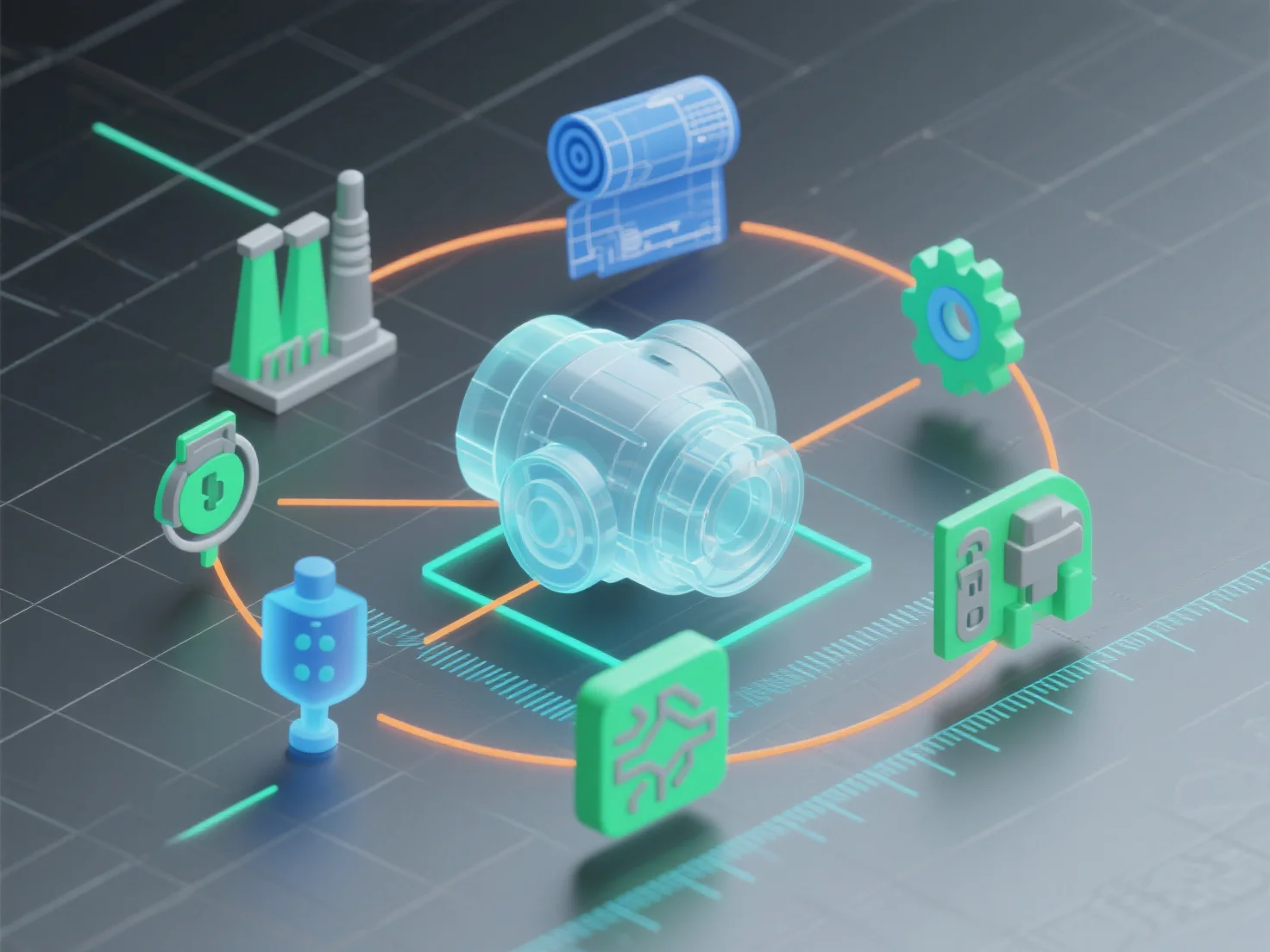 How do industry-specific standards affect 3D asset creation?