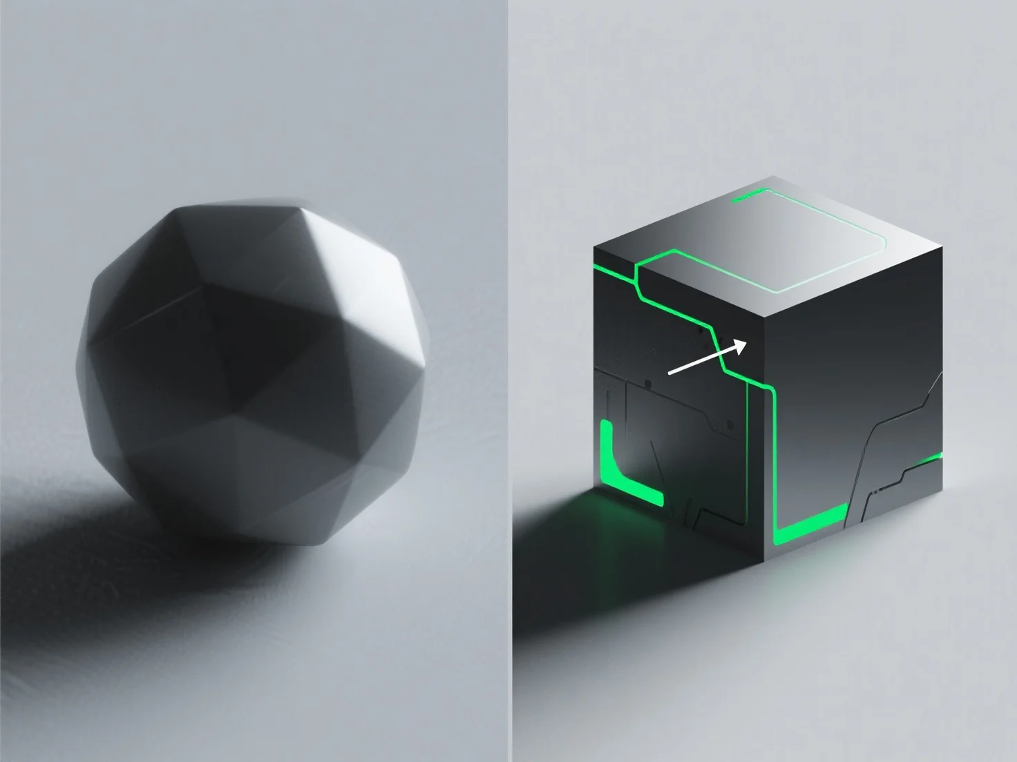 How does the use of standard shaders impact 3D model quality?