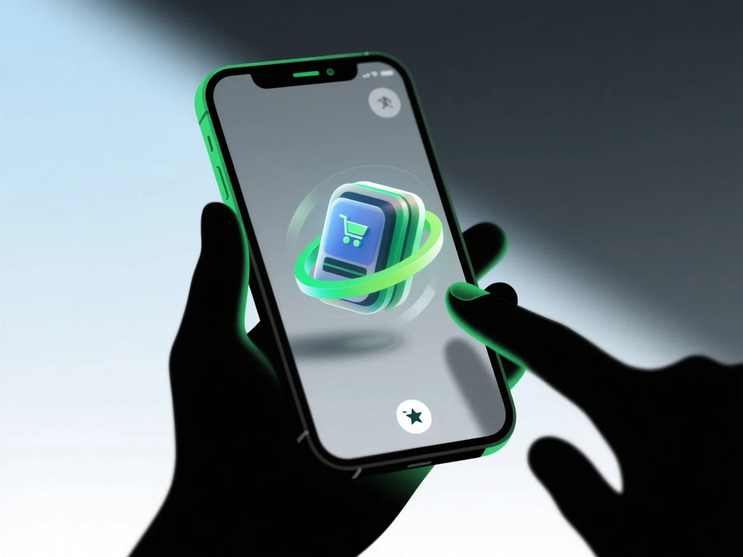 How do 3D models improve the functionality of mobile marketing applications?