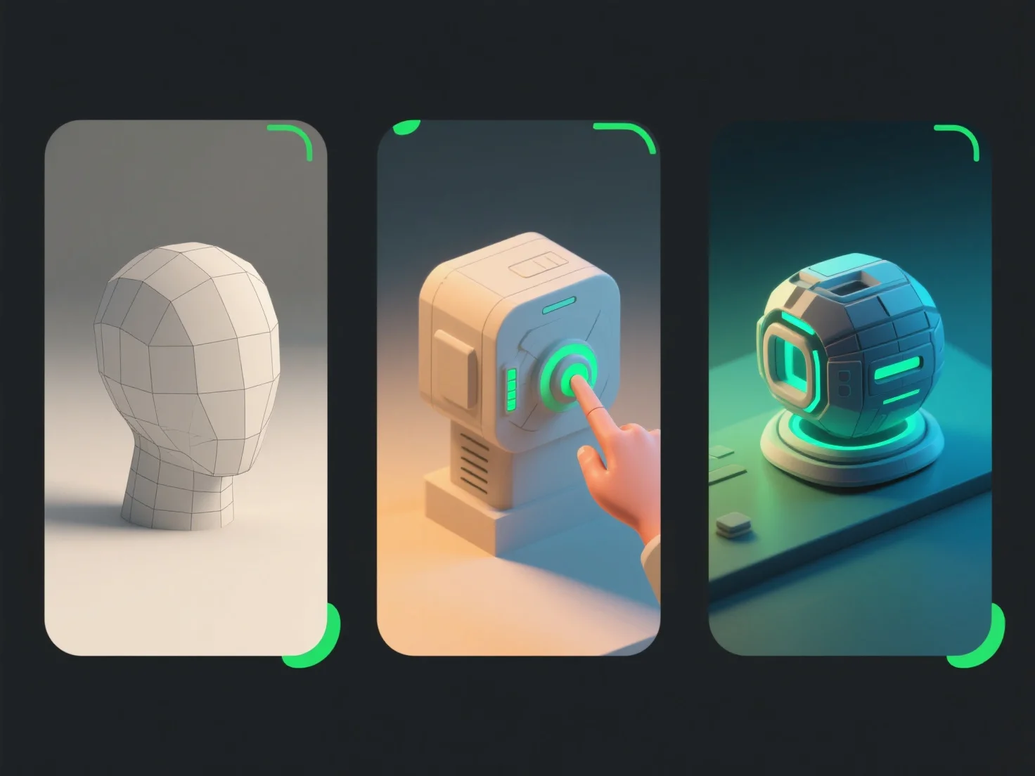 How do interactivity levels affect 3D quality standards in user-facing applications?