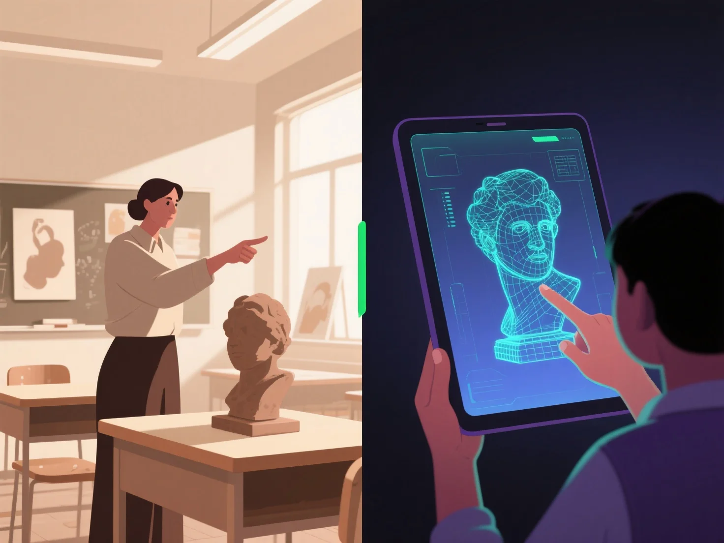 3Dモデリングは美術とデザインの教育にどのように役立ちますか？