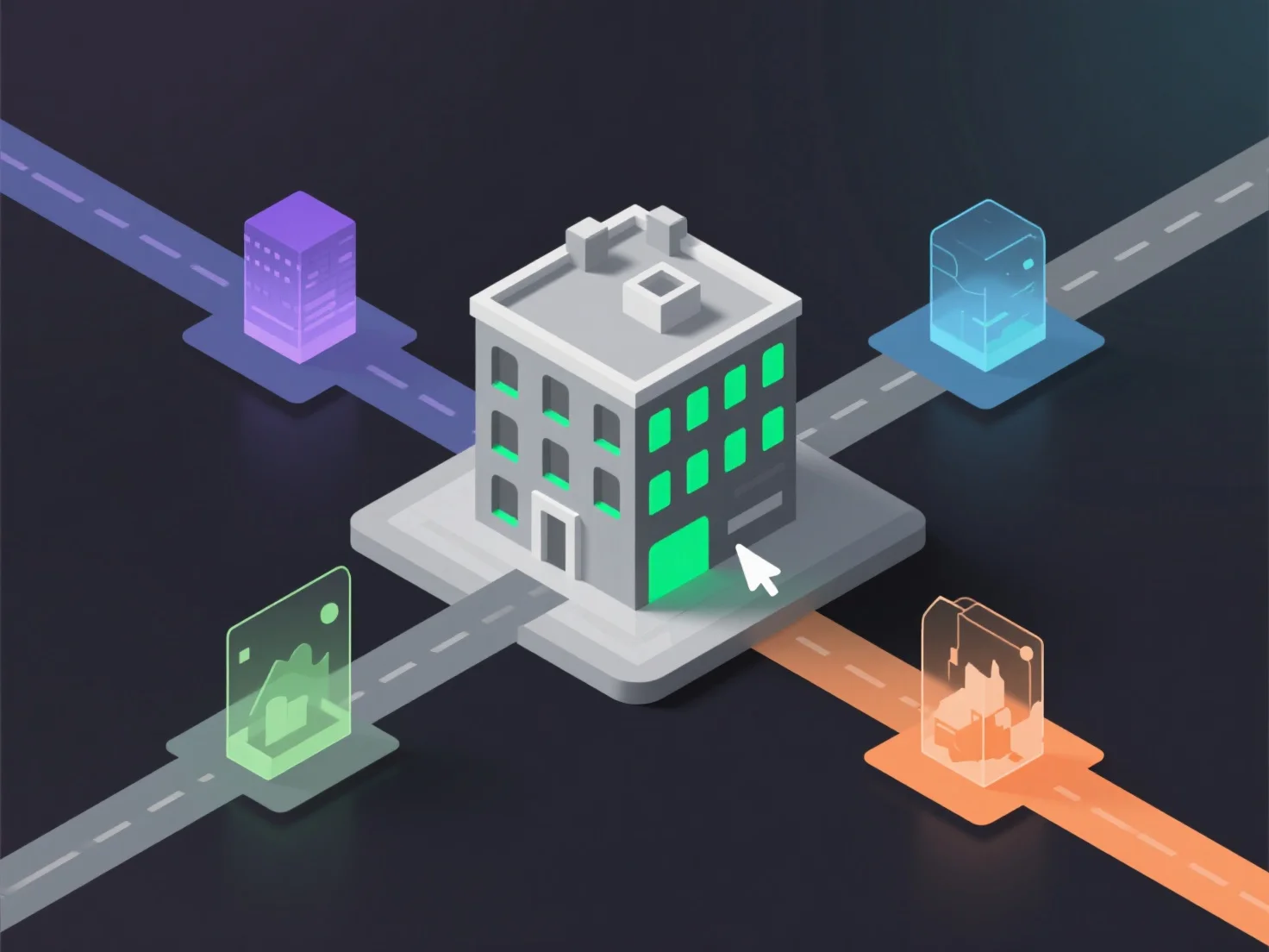 怎样利用三维建模来模拟不同的决策结果？