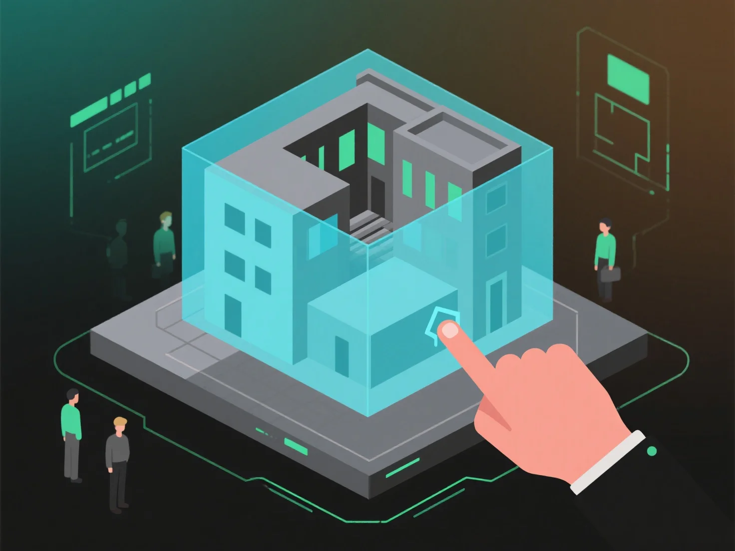 3D模型如何帮助利益相关者直观呈现其决策成果？