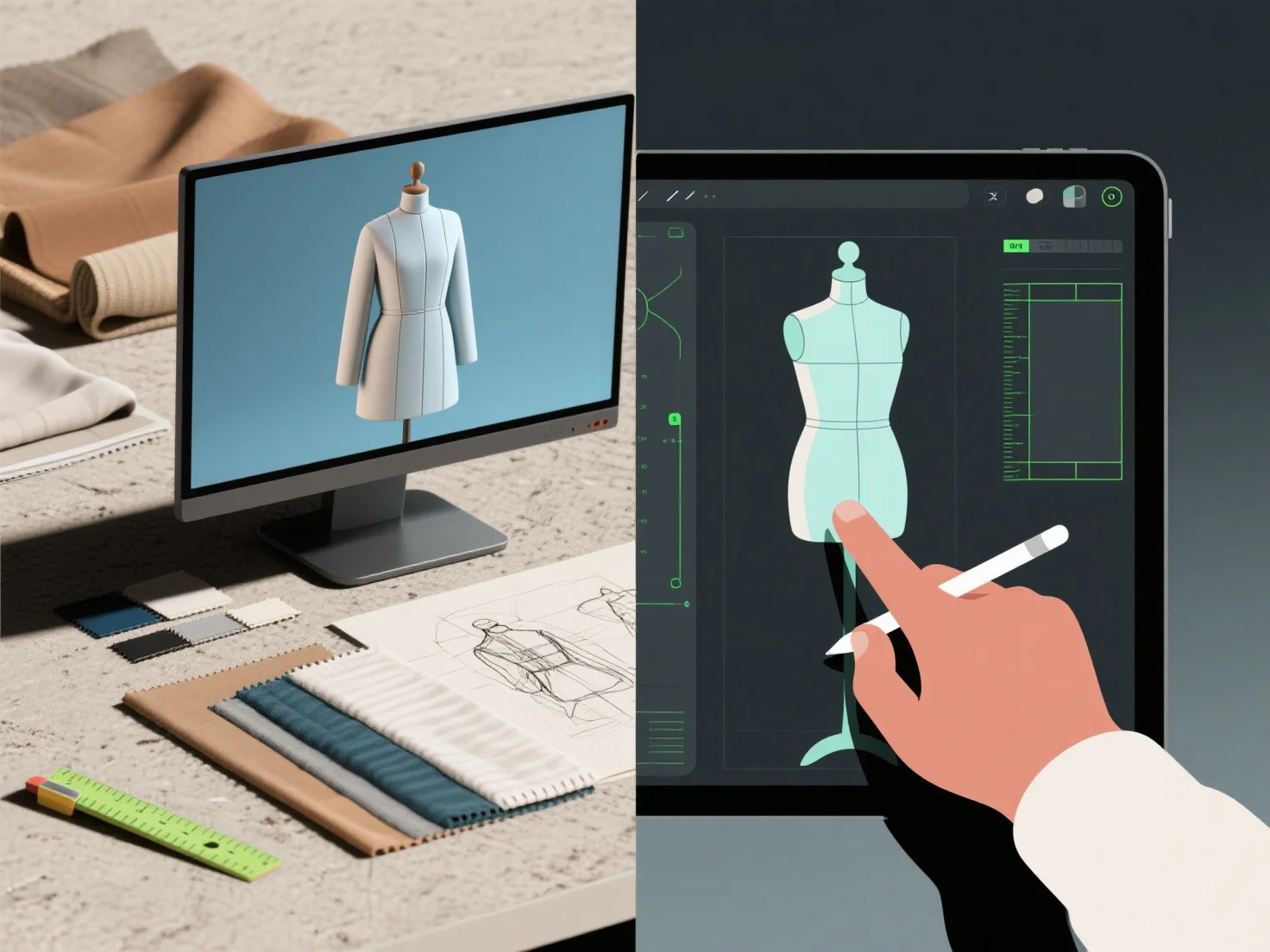 3D建模如何影响时尚行业的决策制定？