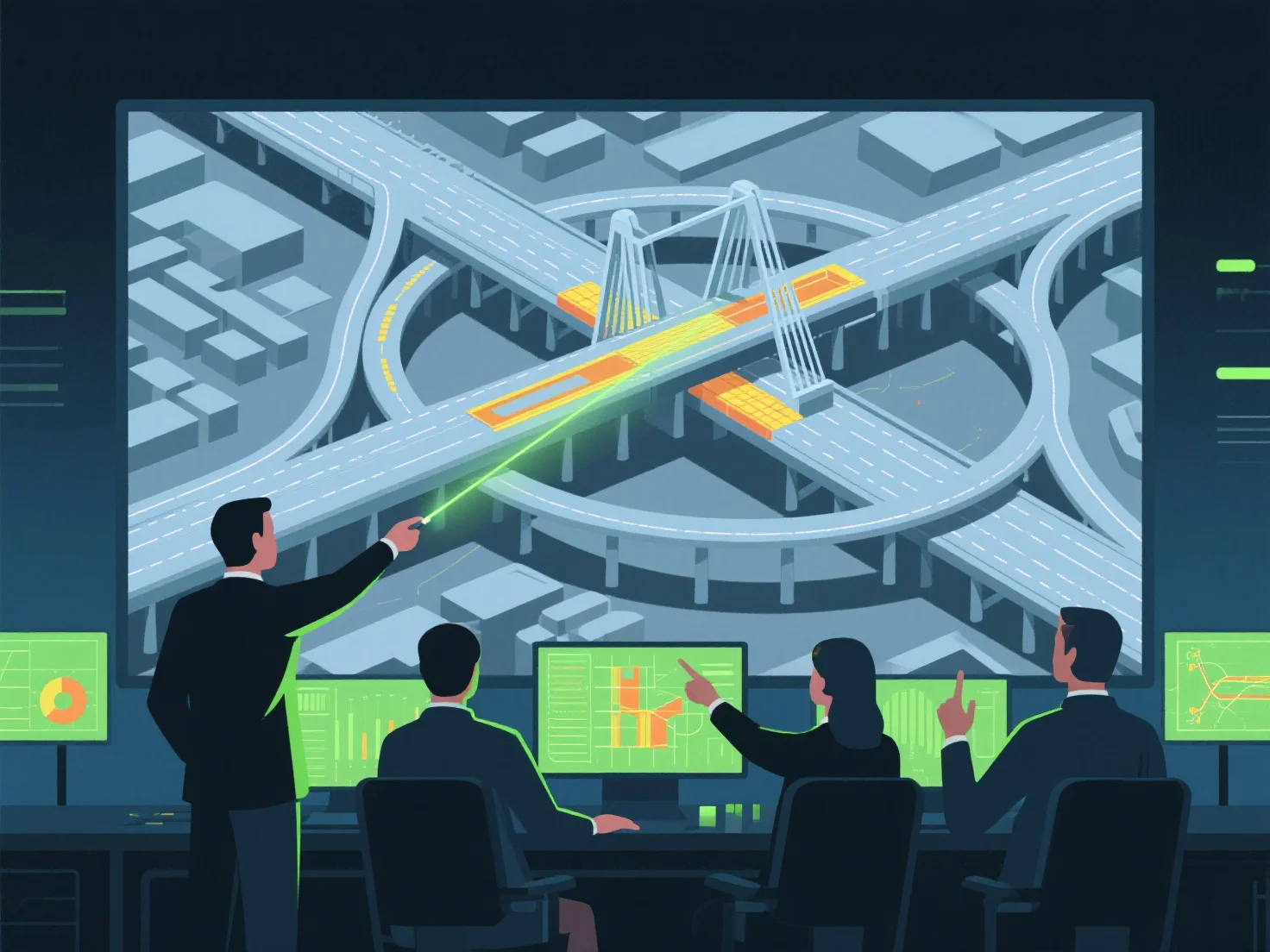 3D建模如何助力大型基础设施项目的决策制定?