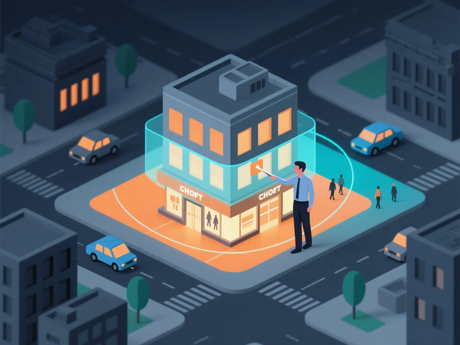 3D模型如何帮助企业确定零售空间的最佳选址?