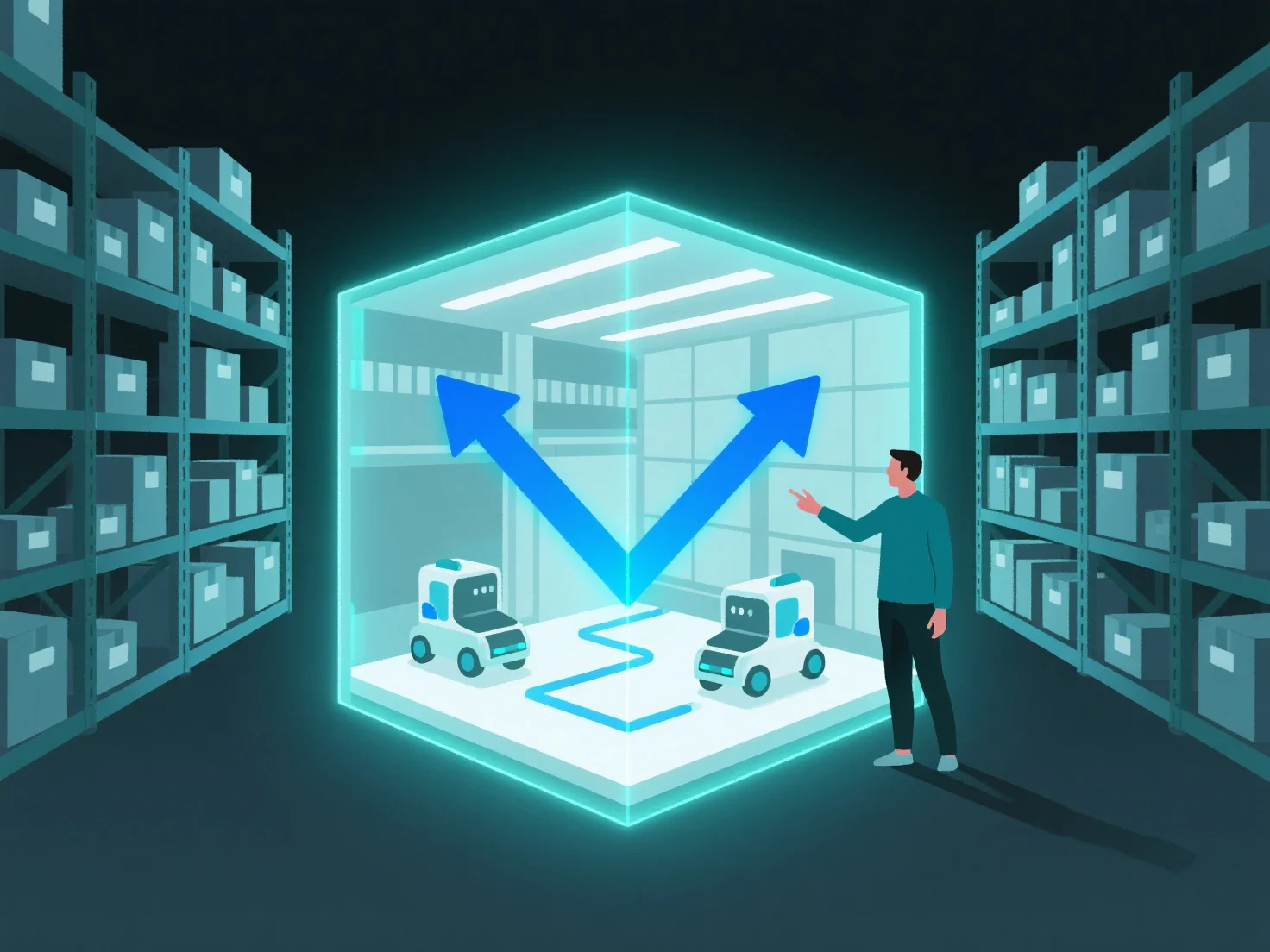 怎样利用3D建模技术优化物流与分销领域的决策效率？