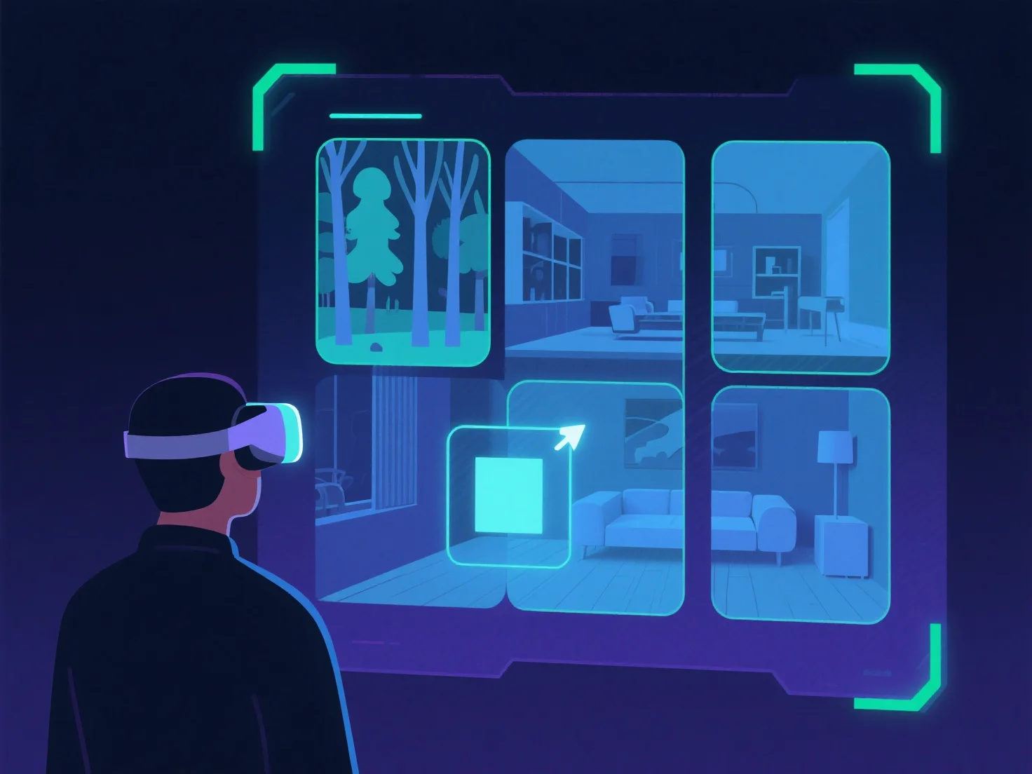 如何利用3D模型为AR/VR应用选择最佳虚拟环境?