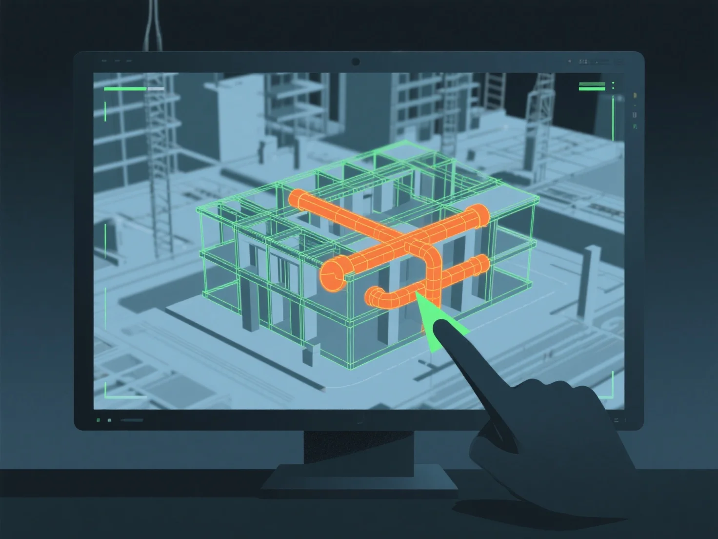 Bagaimana pemodelan 3D membantu dalam memvisualisasikan masalah sebelum mereka muncul dalam proyek konstruksi?